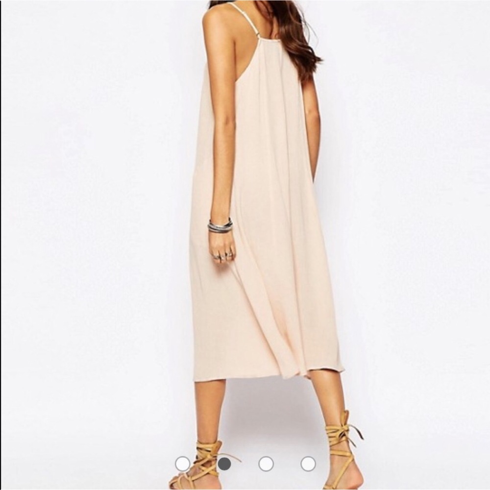 Somedays Lovin Spell Cast Culotte Jumpsuit Light Blush Pink Size Small - Picture 5 of 9